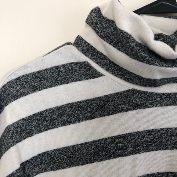 J.Crew Striped Turtleneck Sweater/Top - Picture 2 of 8